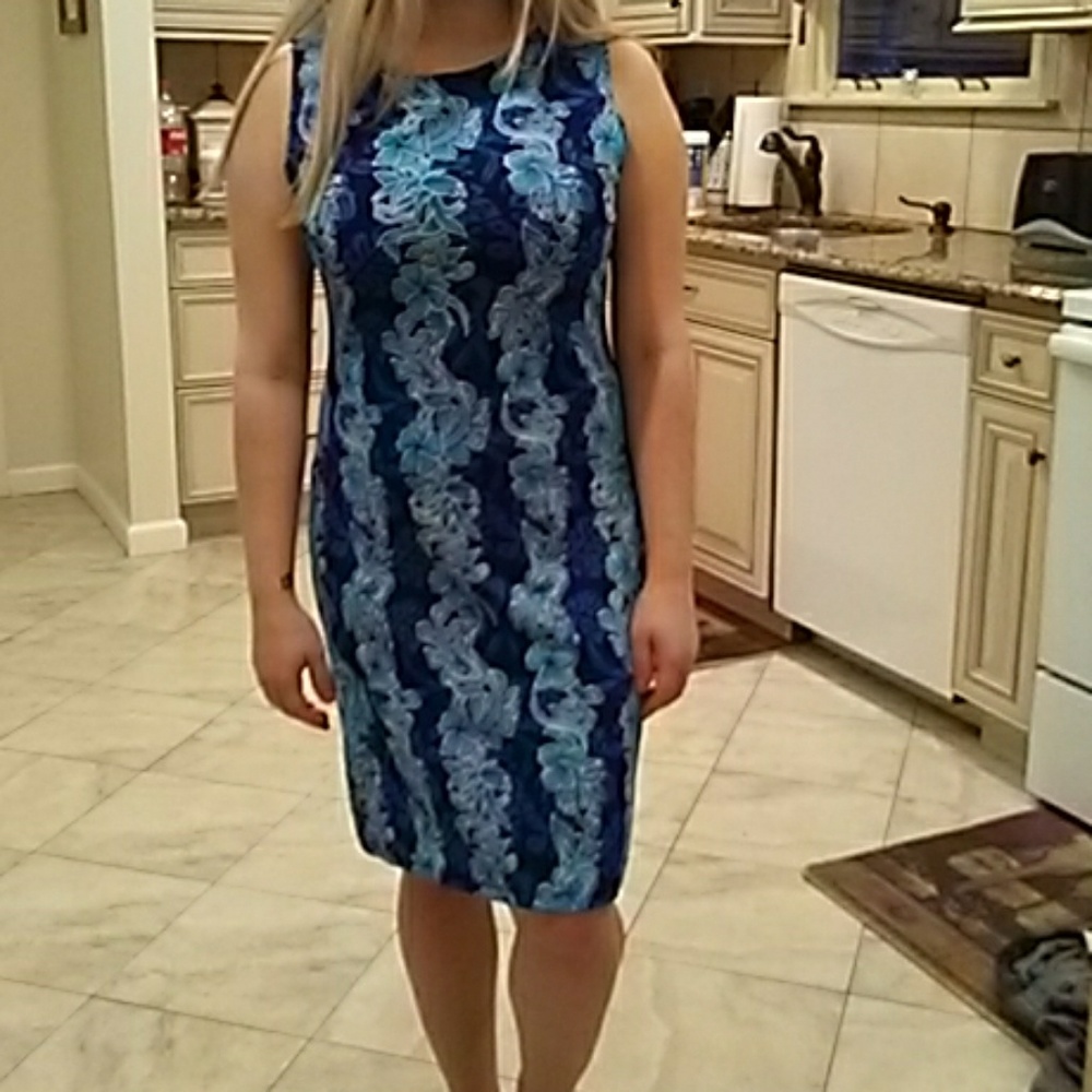 Sleevless HAWAIIAN summer dress